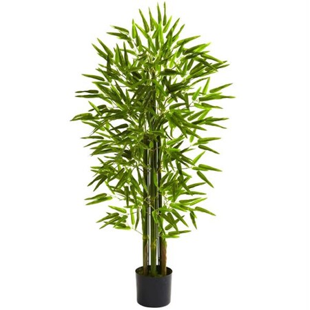 Nearly Natural 4 ft. Bamboo Tree UV Resistant - Indoor-Outdoor 5384